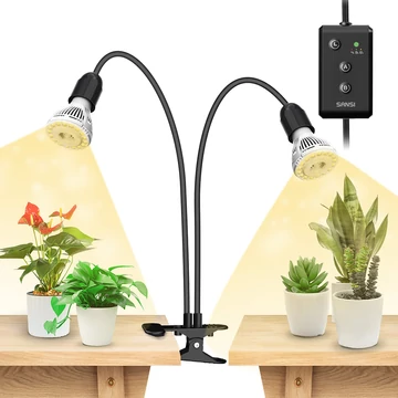 Sansi LED E27 csíptethető 2x10W