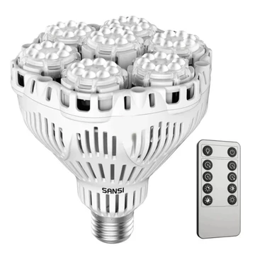 Sansi LED E27 távirányítóval 40W