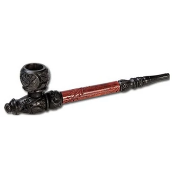 Pipa fa faragott L: 21 cm