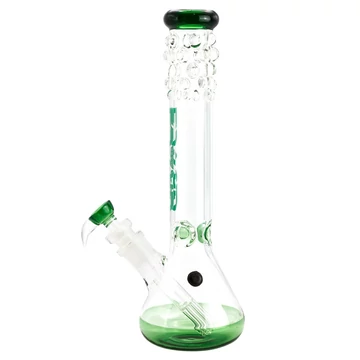 Bong Üveg GG Zöld 6shooter chillum H: 40 cm