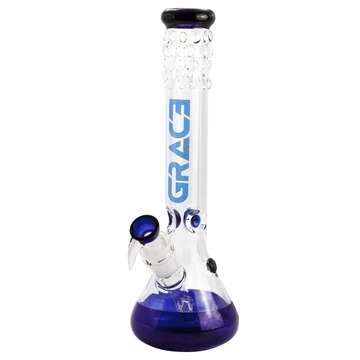 Bong üveg GG Pearl Glass Blue H:40cm d:50mm - S:29,2mm