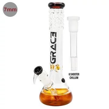 Bong üveg GG Pearl Glass Amber H:40cm d:50mm - S:29,2mm