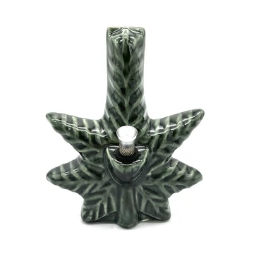 Bong kerámia kenderlevél 18 cm