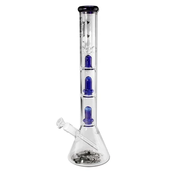 Black Leaf üveg bong (2 ufo percolatorral)