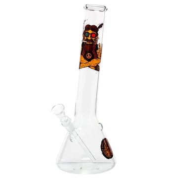 SmoKing hippi üveg bong - 30 cm