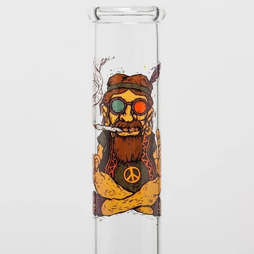 SmoKing hippi üveg bong - 30 cm