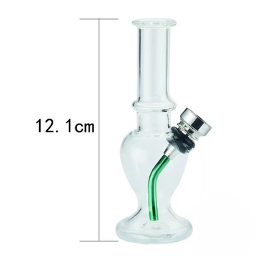Champ High mini átlátszó bong - 12,5 cm
