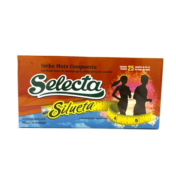 Yerba Mate tea Selecta Silueta teafilter 25x3 g