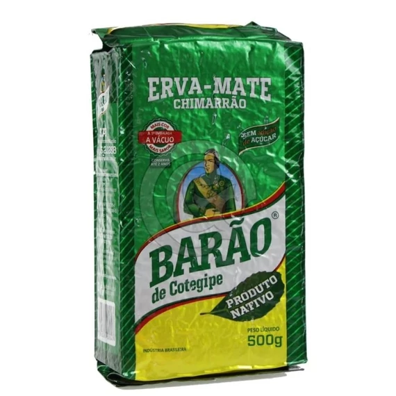 Yerba Mate tea Barao Native Chimarrao vacuum 500 g
